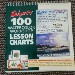 Watercolor lesson book